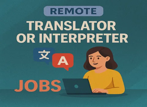 Remote Translator or Interpreter