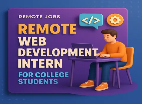 Remote Web Development Intern For College Students