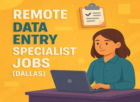 Remote Data Entry Specialist (Dallas)