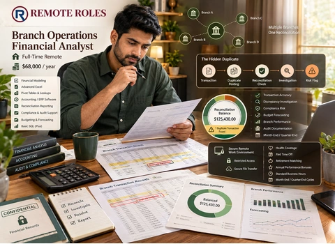 Remote Branch Operations Support Analyst