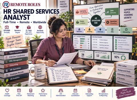 Remote HR Shared Services Analyst