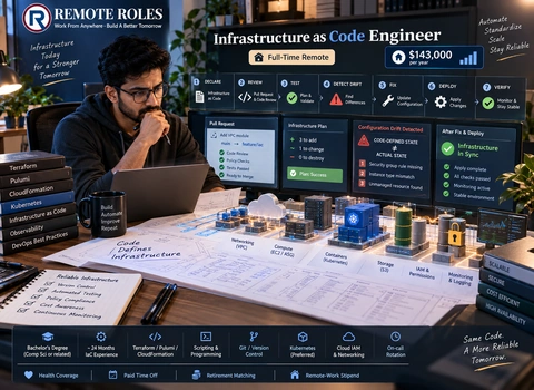 Infrastructure as Code Engineer Work From Home
