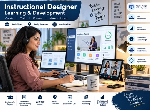 Instructional Designer for Corporate Training