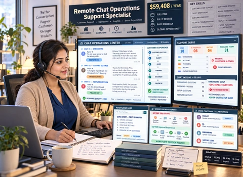 Remote Chat Operations Support Specialist
