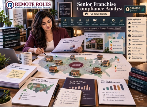 Remote Senior Franchise Compliance Analyst