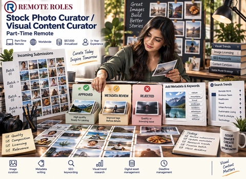 Online Stock Photography Curator
